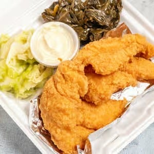 Fried Whiting.