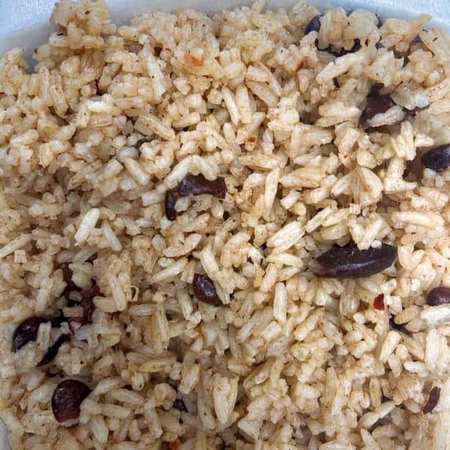 Rice & Peas.